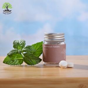 Tabletas de Enjuague Bucal con Nano-Hidroxiapatita, Sin Alcohol ni Flúor, Cuidado Bucal Natural, Ideal para la Boca Seca y el <span class=keywords><strong>Mal</strong></span> <span class=keywords><strong>Aliento</strong></span> - Product Image 1