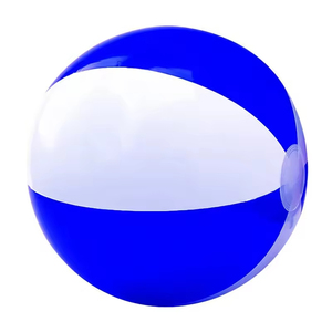 Ballon de plage gonflable en PVC écologique avec logo personnalisé, jouet aquatique, impression de logo possible. - Product Image 3