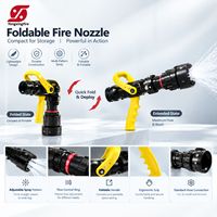 Pengiriman Cepat Nozzle Lipat Multi-Fungsi dengan Kopling DSP/Gost/NH/Storz 50mm 65mm untuk Penyelamatan Darurat