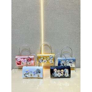 Сумка-клатч ручной работы с бриллиантами, женская сумочка с кристаллами в виде животного, вечерняя сумка для выпускного вечера, сумка через плечо со стразами - Product Image 1