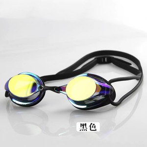 Gafas de natación galvanizadas de alta definición, impermeables, antivaho, ajustables para hombres, mujeres y niños, gafas de carreras - Product Image 4