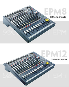 Consola de Mezcla Analógica Soundcraft EPM6 8 EPM12, Precio Accesible, para Conferencias y Escenarios, Apta para Actuaciones en Vivo de Bandas - Product Image 5