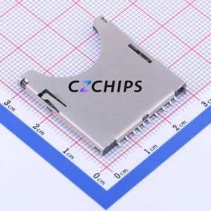 KH-SD2829-U SD Card / Memory Card Connector SMD Connector Self-Return Type Standard SD Card Card Holder 2.9mm - Product Image 1