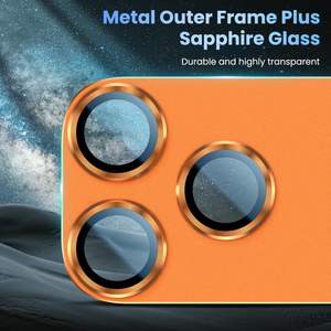 Protector de Lente de Cámara para Teléfono Móvil, Cristal Templado de Alta Alúmina 2.5D con Dureza 9H para iPhone 17 <span class=keywords><strong>Pro</strong></span> Max - Product Image 5