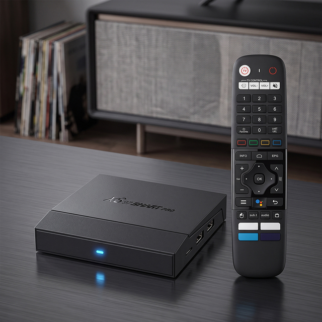 Practical XS97 Smart Pro Media Box Amlogic S905X4 Quad Core Android Tv Box 8K Dual Band Wifi BT with Infrared Remote