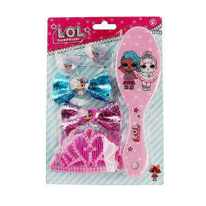 Ensemble d'<span class=keywords><strong>accessoires</strong></span> pour cheveux <span class=keywords><strong>LOL</strong></span> Surprise en forme de coquille de palourde, boîte cadeau pour cheveux, NBC Universal, BSCI, Sedex 4p Audit, usine d'<span class=keywords><strong>accessoires</strong></span> pour cheveux - Product Image 1