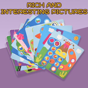 Geometría creativa de la educación temprana de uñas juegos de inspirar la imaginación creativa Juguetes - Product Image 2