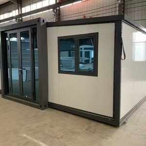 20FT extended container custom-made by a source factory CE-certified aluminum-bridged glass doors and windows - Product Image 2