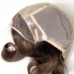 วิกผมแท้สำหรับผู้หญิงผิวขาว ยุโรป แบบต่อผมด้านบน ทำจากผมมนุษย์แท้ คุณภาพสูง แบบใหม่ ขายส่ง ราคาโรงงาน - Product Image 5