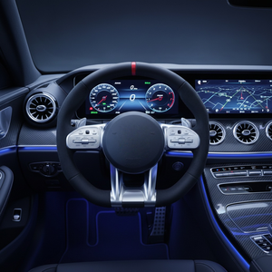 พวงมาลัยสปอร์ต3ก้านสำหรับ GT CL CLS <span class=keywords><strong>CLA</strong></span> E S C-CLASS C43 W204 W211 W212 C63 - Product Image 4