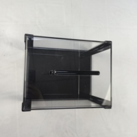 Boîte de rangement pour jetons en acrylique de haute qualité Qinlong, 600 pièces emballées avec étui de transport, vente chaude pour les jetons de poker et le plateau