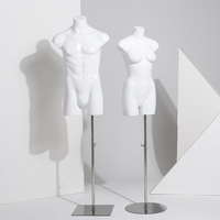 Mannequin de vitrine sans tête, buste, demi-corps, pour magasin de vêtements, vente en gros