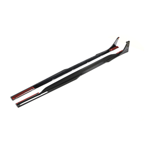 Parachoques de Material superior fibra de carbono seca Rs6 faldas laterales de coche labio para Audi Rs6 <span class=keywords><strong>A6</strong></span> C8 Avant Wagon 4 puertas 2019- <span class=keywords><strong>2021</strong></span> - Product Image 2