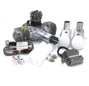 Offre Spéciale : Système d'alimentation pour drone à moteur essence DLE120, 180W, échappement 120CC, bicylindre, pour la production d'énergie, modèle d'avion RC et UAV - Product Image 2