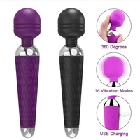 Weibliches Sexspielzeug G-Punkt Orgasmus Vibrator Klitoris Vibrierend AV Zauberstab Brüste Klitoris Mehrfach stimulation Spielzeug für Erwachsene für Frauen