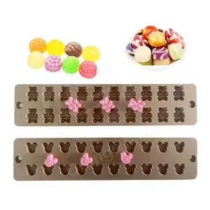 ORME Moule réutilisable pour patte d'os de chien, gâteau fondant étoile bonbons, moule de cuisson en silicone pour friandises pour chiens