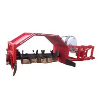 HINDA 80HP Machine à Compostage d'Engrais Organique Traînée par Tracteur, Structure Simple, Retourneur de Compost, Capacité 800-1000m³/h, 4100mm