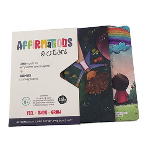 Tarjetas de Afirmaciones Minimalistas y Bonitas, Juego de Cartas para la Definición de Intenciones para la Escritura en el Diario, Proveedor de Pedidos al por Mayor - Product Image 6