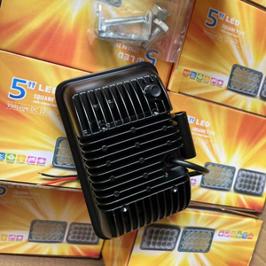 굴삭기 캡 대형 및 소형 암 프론트 헤드라이트 LED 라이트 12V 24V, 방수 기능, 긴 수명, 더 밝은 조명 - Product Image 2