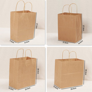 <span class=keywords><strong>Sac</strong></span> en papier <span class=keywords><strong>kraft</strong></span> artisanal brun personnalisé avec impression <span class=keywords><strong>Sac</strong></span> en papier <span class=keywords><strong>kraft</strong></span> à emporter pour aliments avec votre propre logo <span class=keywords><strong>Sac</strong></span> en papier <span class=keywords><strong>kraft</strong></span> - Product Image 2