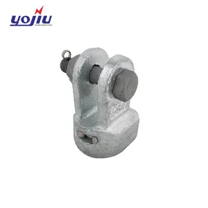 WS Type Silver White Electric Power Accessory Overhead Line Fitting Socket Eye Clevis for Disc Insulator String Average CN;ZHE