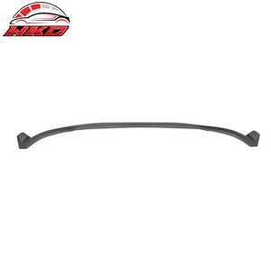 Convient pour Infiniti G37 Coupé 2 portes 2007-2009, lèvre de pare-chocs avant style MDA V2, non peinte, noire - Product Image 6
