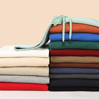 Sweat à capuche oversize pour homme, 345 g/m², couleur unie, logo sérigraphié au dos, 100 % coton, épaules tombantes, vente en gros