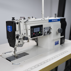 Machine à coudre industrielle à grand crochet, coupe-fil automatique, point zigzag - Product Image 1
