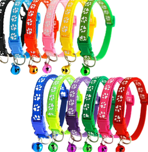 <span class=keywords><strong>Collar</strong></span> de Lujo para Gatos con Cintas Decorativas Impermeables Anti-Colgamiento y Estampado de Seguridad - Product Image 2