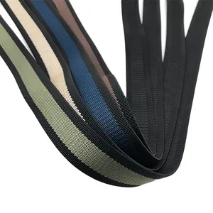 Manufacturer Anti-skid Heavy Duty Wear High Quality Extra Thick Belt 32mm 38mm Elastic Band Elastic Belt Webbing