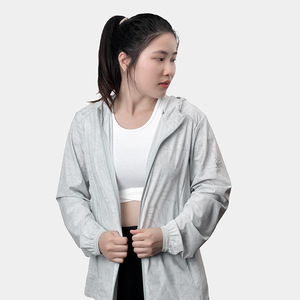 Chaqueta de Protección Solar de Nailon para Mujer, Transpirable, con Capucha, Manga Larga, SPF50, para Correr, Ciclismo, Senderismo, Camping - Product Image 2