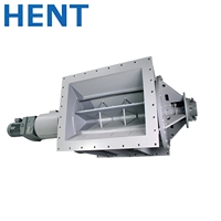 Vanne rotative industrielle HENT à décharge par clapet, modèle H006, haute température, réponse rapide 0,25s pour ligne de cendres volantes d'usine ciment