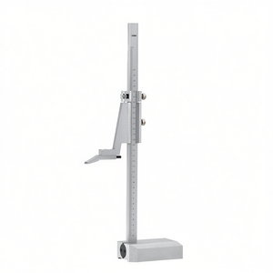 Jauge de hauteur en acier chromé Fervi Matt, 0-300 mm, outil de mesure de précision pour les applications de travail des métaux et d'ingénierie - Product Image 2