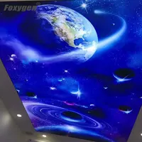 Material de impresión digital proveedores Foxygen PVC marca stretch ceiling proyectos mostrar casos