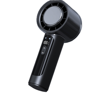 Ventilateur de bureau portable USB rechargeable haute vitesse pour l'été – Mini ventilateur de refroidissement en plastique pour la maison, la voiture et l'extérieur