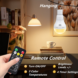 9W E26/27 2200mAh USB có thể sạc lại pin tự sạc AC & DC khẩn cấp dẫn bóng đèn <span class=keywords><strong>40W</strong></span> tương đương cho nhà cúp điện - Product Image 4