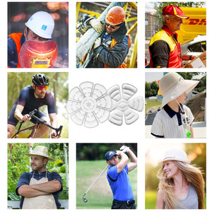 Gorra Refrigerante PCM con Inserto, 120 Minutos de Duración, Reutilizable, Ligera, Alivio para la Cabeza, Verano, Aire Libre, Ajuste Universal - Product Image 2