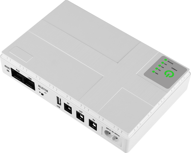 Mini Portable UPS DC Battery Backup 8800mah Mini Ups for Wifi Router Modem CCTV Camera Home