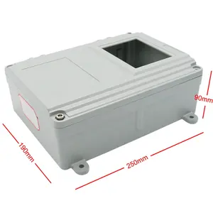 Recinzione elettrica della pressofusione della scatola impermeabile di alluminio di qualità superiore di 250*190*90mm