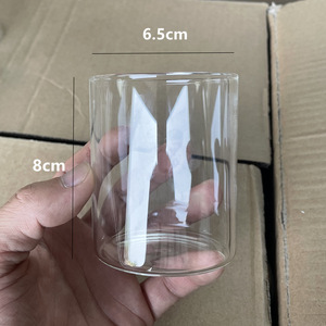 Venta al por mayor de velas de tamaño personalizado, portavelas a prueba de viento, <span class=keywords><strong>suelo</strong></span> de escritorio, vidrio de borosilicato <span class=keywords><strong>alto</strong></span>, portavelas, cubierta de tarros - Product Image 2