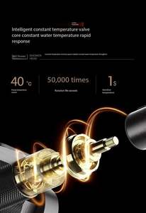 Juego de <span class=keywords><strong>ducha</strong></span>, grifos de baño, Kits de latón, juego de <span class=keywords><strong>ducha</strong></span> de lluvia y lluvia, juego de grifo mezclador, juego de <span class=keywords><strong>ducha</strong></span>, cabezal de <span class=keywords><strong>ducha</strong></span> de pared negra - Product Image 6