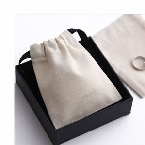Bolsa de Supermercado Pequeña de Lona de Algodón con Logotipo Personalizado, con Cordón, Bolsas de Regalo Recicladas Impresas para el Black Friday - Product Image 5