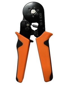 ワイヤーフェルール端子圧着プライヤーハンドラチェット圧着工具 - Product Image 1