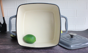 Nouveau <span class=keywords><strong>design</strong></span> Casserole <span class=keywords><strong>en</strong></span> <span class=keywords><strong>fonte</strong></span> émaillée Service OEM et ODM Four hollandais - Product Image 6