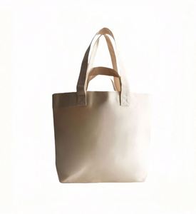 Custom Logo Canvas Grocery <b>Bag</b> Canvas Shopper Oversized Canvas <b>Bag</b> Cotton Tote <b>Bag</b> With Handle - Product Image 2