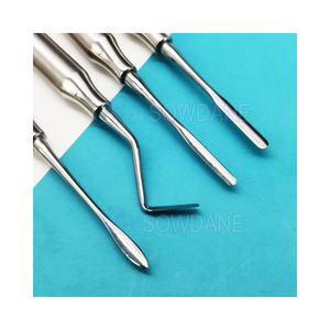 Juego de Periótomos Dentales, Separador de Encías con Dientes de Sierra para Contorneado y Colocación, Herramientas Quirúrgicas Periodontales para Elevación de Perióstico - Product Image 1