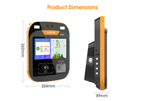 RAKINDA RD700 1920X1080 Terminal de Pago para Vehículos con Escaneo de Tarjetas de Identificación, Escaneo de Palma, Validador de Pago para Autobús con Escaneo QR, Android 11, 4G, GPS
