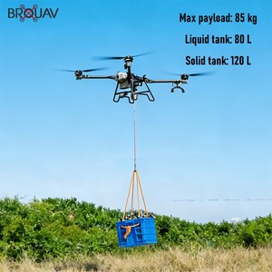 Fabricante chino de drones agrícolas Agras T100, dron profesional para fumigación agrícola, compatible con OEM y ODM. - Product Image 6