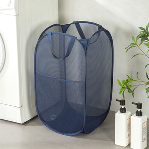 Panier à <span class=keywords><strong>linge</strong></span> en polyester de couleur personnalisable avec poignée pour le <span class=keywords><strong>rangement</strong></span> des vêtements sales et des jouets - Product Image 5
