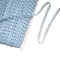 Offre Spéciale – Dentelle Pompon en Polyester Brodé Écologique pour Bordure Décorative de Textile de Maison